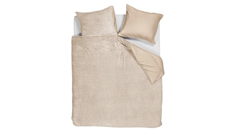 Dekbedovertrek Plush, sand