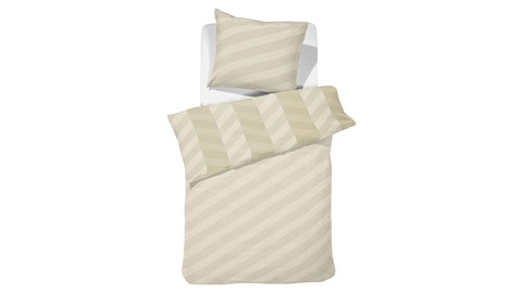 Dekbedovertrek Atomy, beige