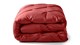 HappyBed Pinch Pleat - dekbed zonder overtrek, terracotta
