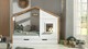 Huisbed 91 met slaaplade Babs, wit