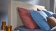 Boxspring Emerald vlak met gestoffeerd matras, khaki
