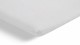 Hoeslaken Perkal splittopper, wit