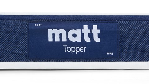 Matt topper