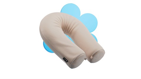Kussensloop Cloudpillo Nest, natural sand