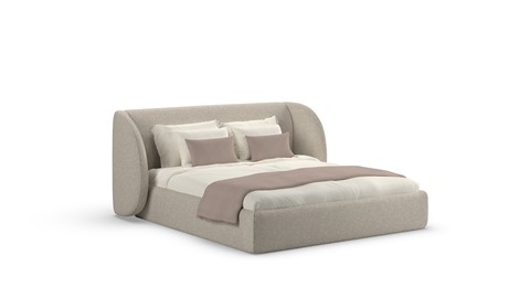 Bed Cove - Wool look, natural