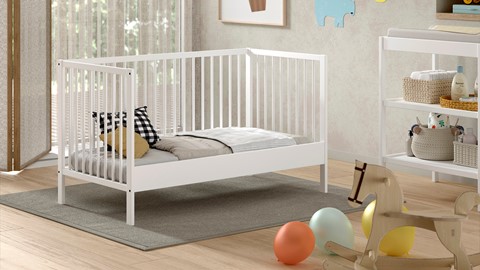Babyledikant Dino, wit