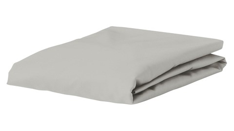 Hoeslaken Premium Percale, zilver