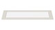 Legplank glas kast Compact, Kixx en Switchline, wit
