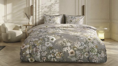 Dekbedovertrek Emmets Garden, pastel beige