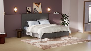 Boxspring Emerald met Silver Pocket Deluxe Foam matras