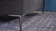 Boxspring Emerald vlak met gestoffeerd matras, anthracite