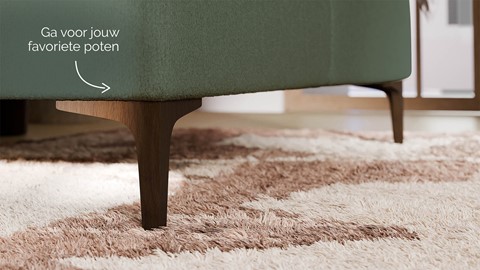 Boxspring Ivory - Pure touch, turtle