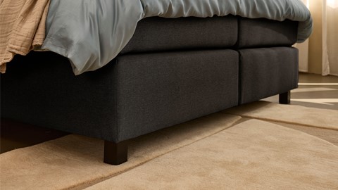 Boxspring Autentik Kurbat, black