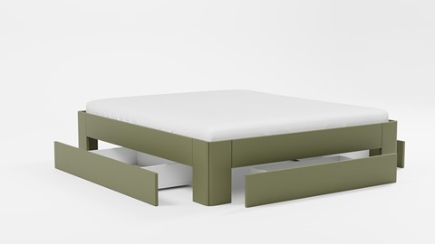 Bed Fresh 500 met 3 opbergladen Bed Fresh 500 met 3 opbergladen