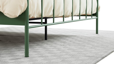 Bed Alex 2-persoons, groen