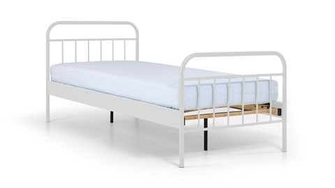 Bed Alex 1-persoons, wit