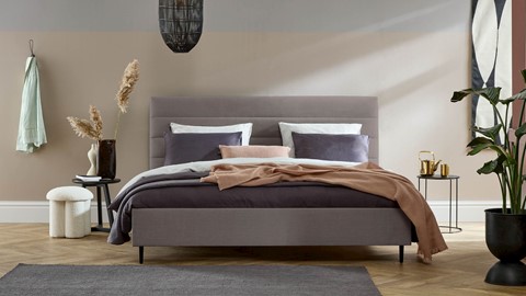 Bed Zircon, taupe