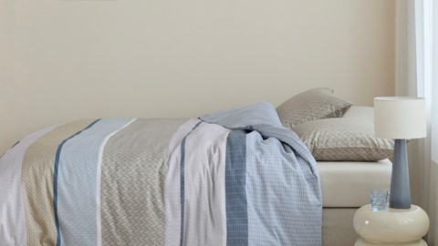 Dekbedovertrek Hilde, blue