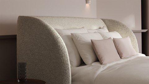 Bed Cove - Wool look, natural