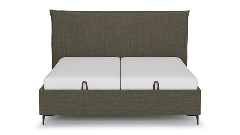 Opbergbed Morgan - Pure touch, turtle