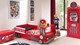 Kleuterbed Fire truck, rood