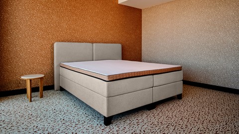 Hotelboxspring Executive met topper Comfort, natural