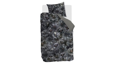 Dekbedovertrek Decorum, grijs groen