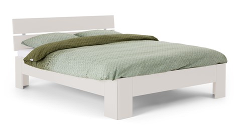 Bed Fresh 500 met hoofdbord, wit