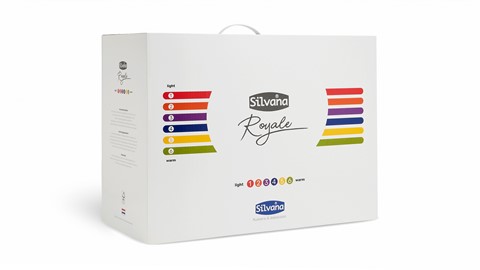 Dekbed Silvana Royale Medium Light 100% dons voor/najaar