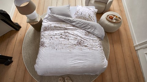 Dekbedovertrek Bernice, naturel