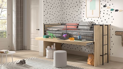 Halfhoogslaper Sam 85, eik