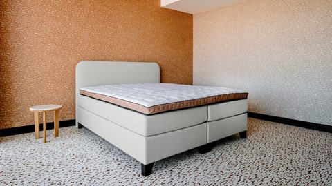 Hotelboxspring Essential met topper Luxury, white