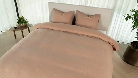 Dekbedovertrek Abel, taupe