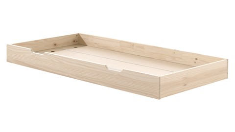 Kajuitbed Fritz met 3 laden en slaaplade, naturel