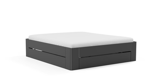 Bed Fresh 500 met 3 opbergladen, antraciet
