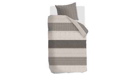 Dekbedovertrek Lawrence, bruin