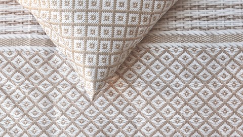 Dekbedovertrek Fransesco, sand