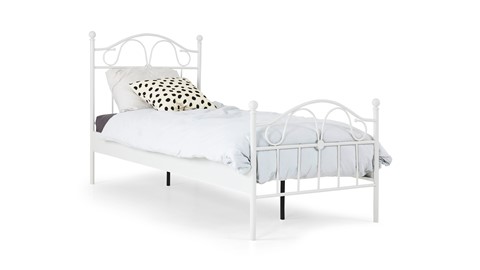 Bed Quincy, wit