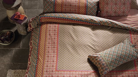 Dekbedovertrek Bogolan, multi