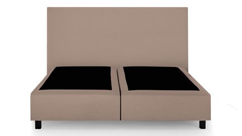 Boxspring Tunn zonder matras, beige