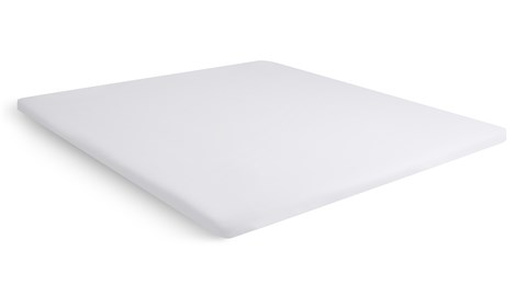Hoeslaken topmatras Satin, wit