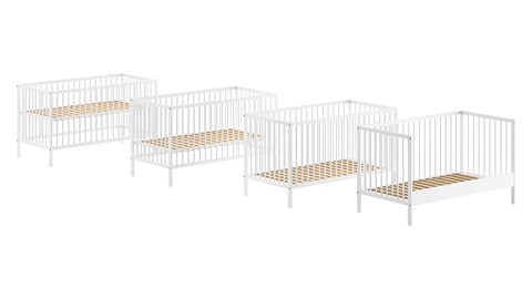 Babyledikant Dino, wit