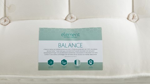 Pocketveermatras Vildar Balance