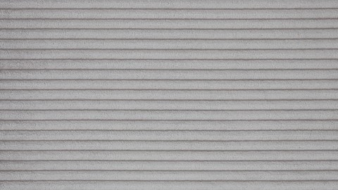 Boxspring Quartz vlak met gestoffeerd matras, light grey