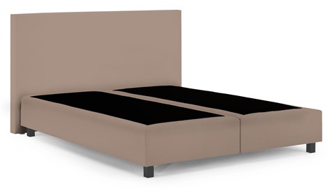 Boxspring Tunn zonder matras, beige