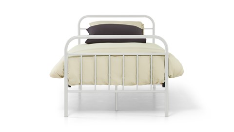 Bed Alex 1-persoons, wit