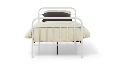 Bed Alex 1-persoons, wit