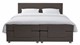 Boxspring Move verstelbaar met gestoffeerd matras, antraciet