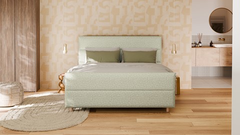 Boxspring Mica - Bold touch, green