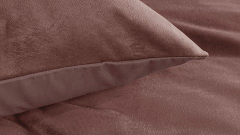 Dekbedovertrek Velvety, pink